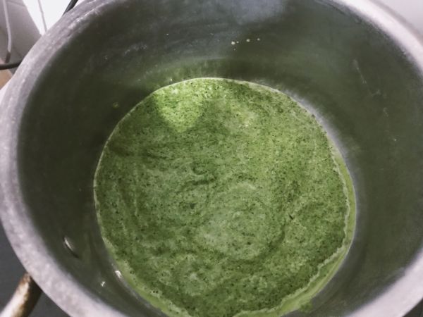 低脂奶香菠菜意面