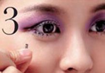 教您化妆之清新熟女紫妆容