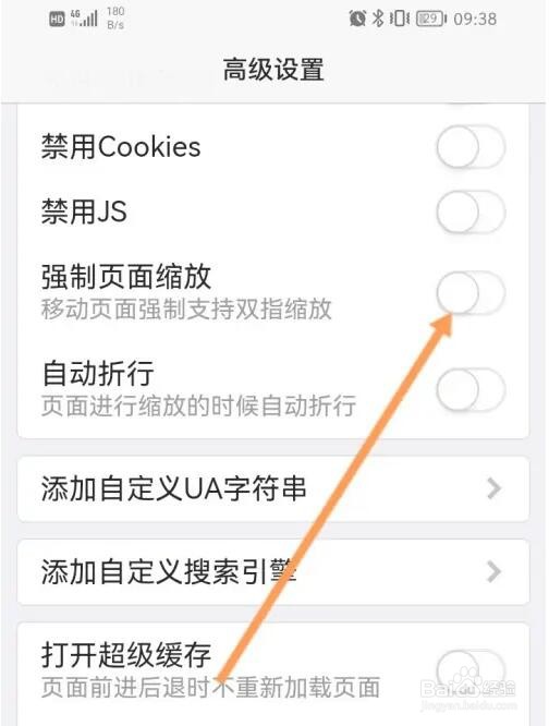 X浏览器强制页面缩放功能怎么开启