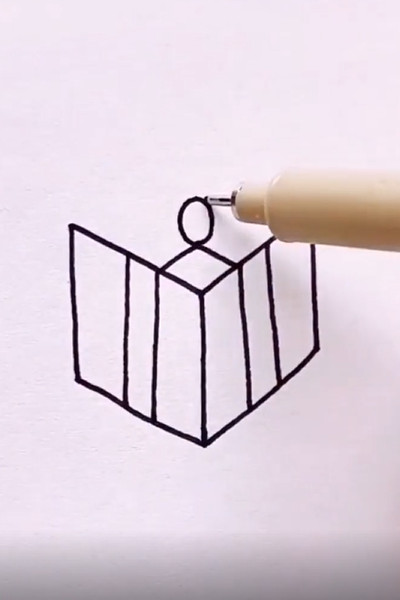 育儿简笔画礼物盒怎么画