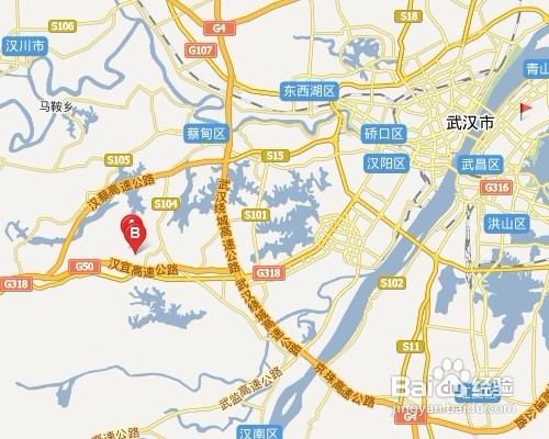 武汉大好河山地图|电子地图
