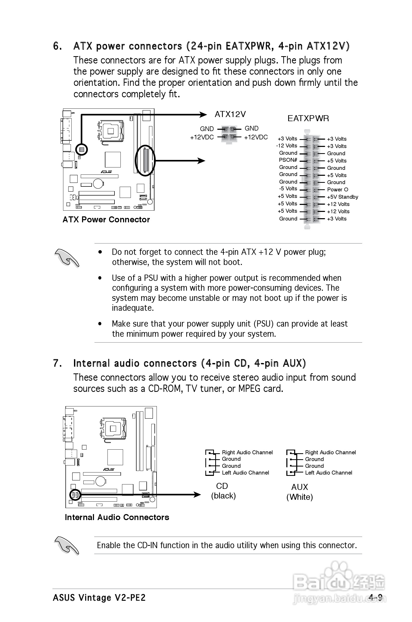 华硕V-Series V2-PE2桌上电脑使用手册:[6]