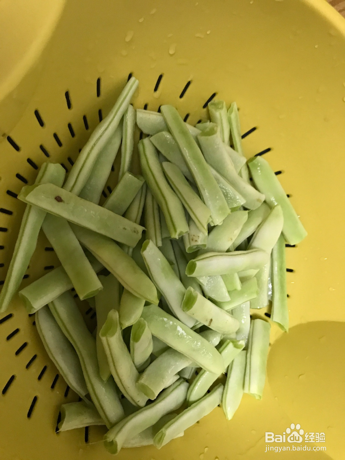 豆角焖面的做法