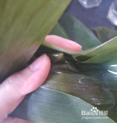 教你做咸蛋黄培根粽子