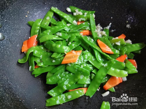如何做荷兰豆炒虾仁