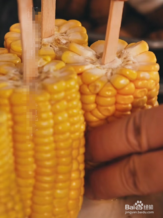 奶香玉米棒的教程