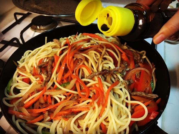 黑椒牛肉意大利面