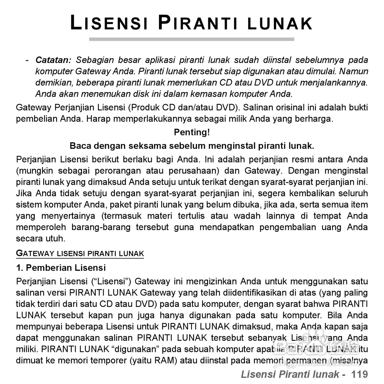 捷威Gateway VG50HC笔记本电脑使用说明书:[81]