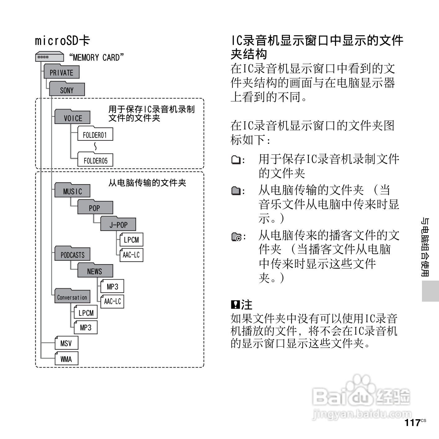 索尼ICD-SX813数码录音笔使用说明书:[12]