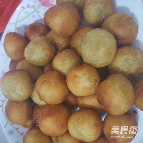 红薯小丸子的做法