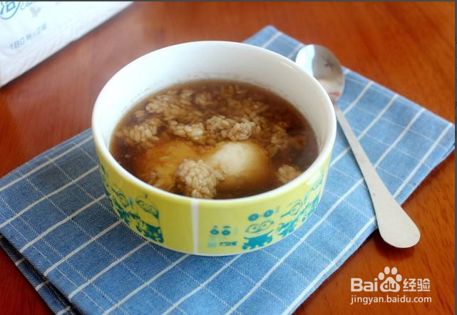 家常菜:鸡蛋醪糟糖水