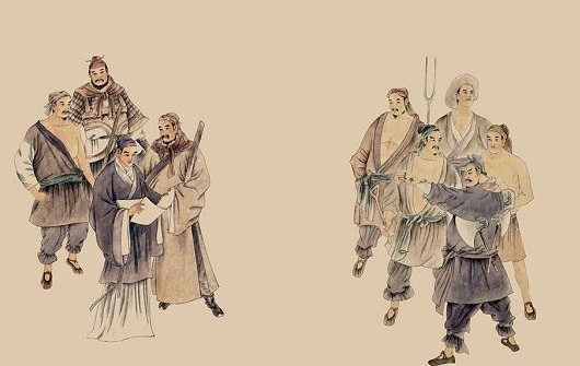 《水浒传》美髯公智稳插翅虎,宋公明私放晁天王概括是什么