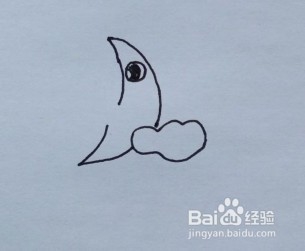 卡通画:星星和月亮