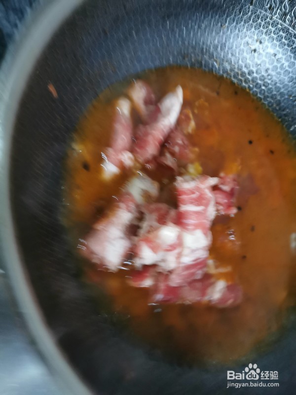 番茄肥牛面的做法