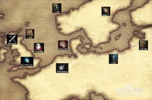 大航海时代4威力加强版所有城市名称和方位