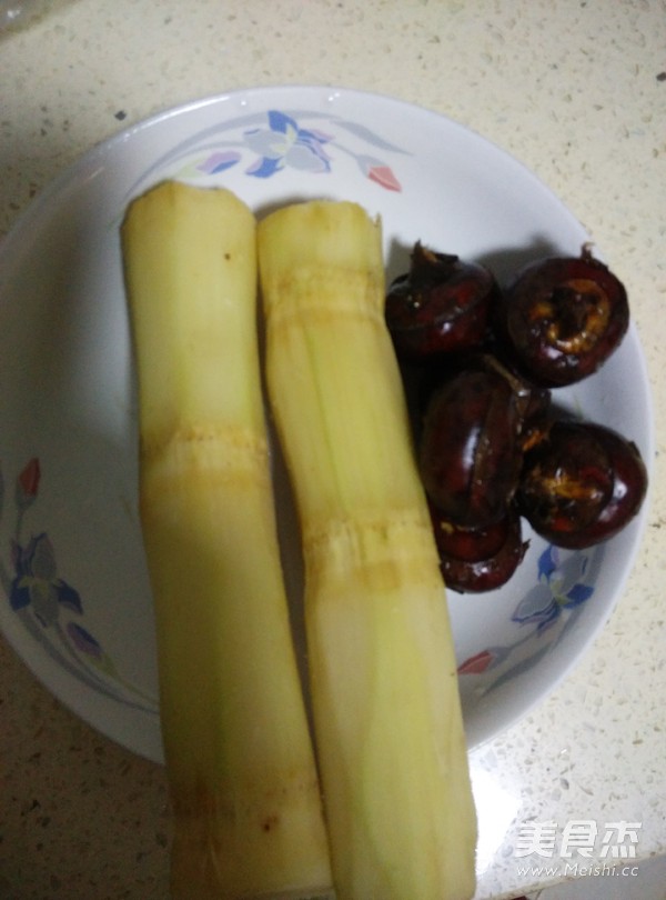 甘蔗马蹄汁的做法