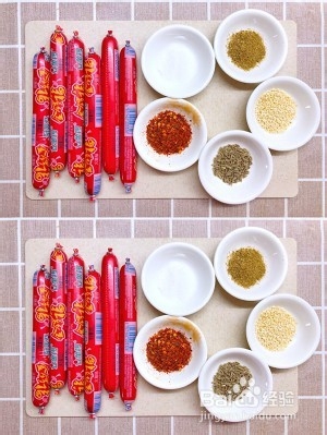 又香又脆的炸火腿肠