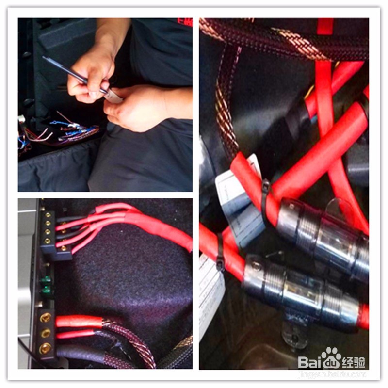 宝马旅行版530改装德国RS音响过程讲解（二）