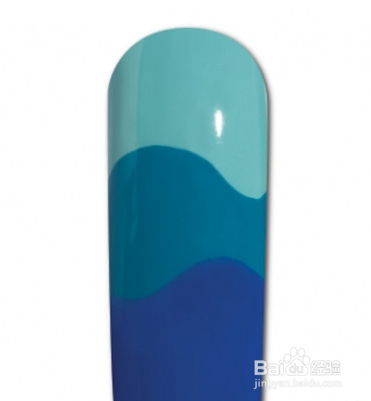 海马图案美甲教程