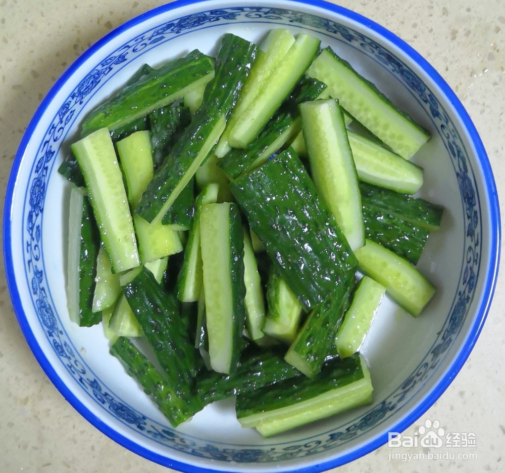 瘦身美食香辣黄瓜的做法