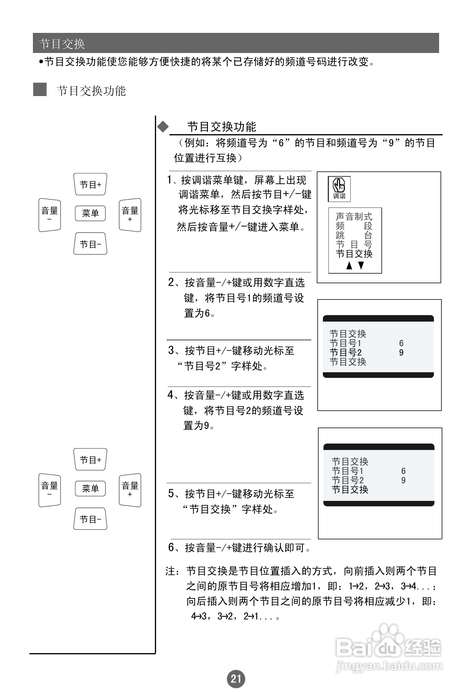 海尔21FB1彩电使用说明书:[3]