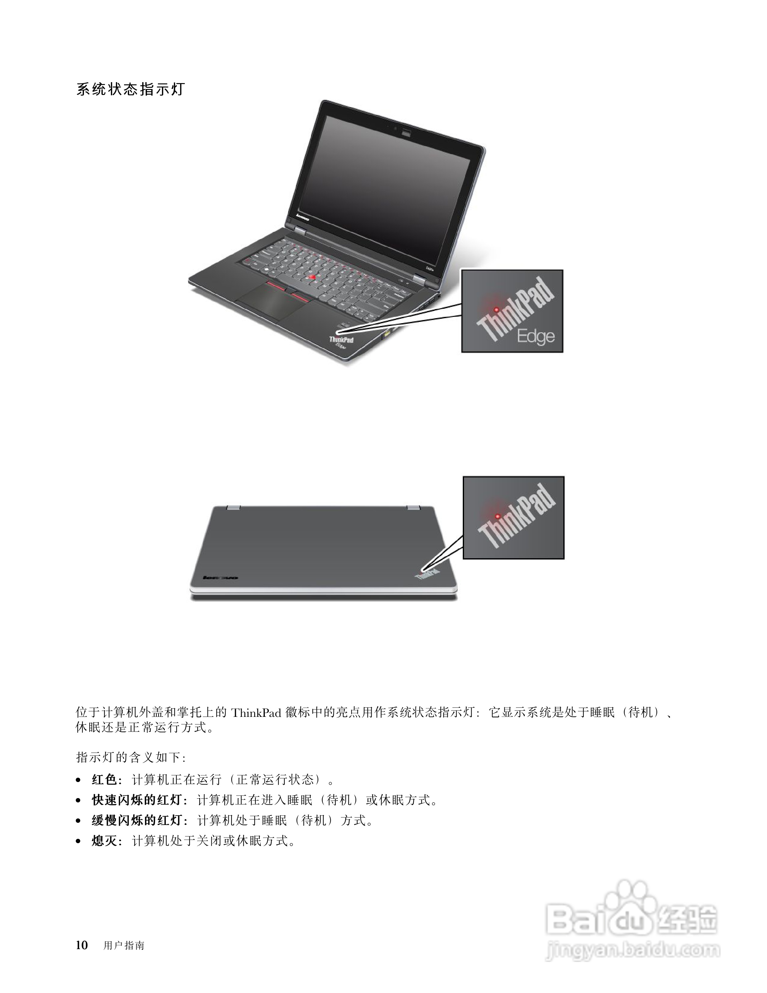 IBM(ThinkPad)E420s笔记本电脑使用说明书:[3]