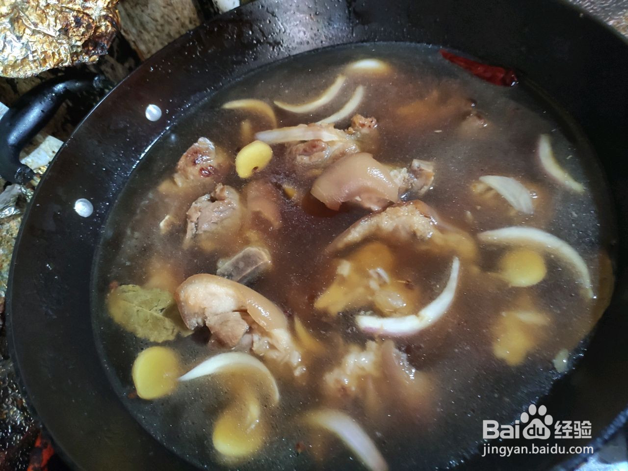 红烧猪蹄的做法