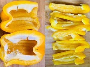 彩椒炒肉家常做法