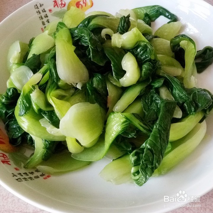 香菇炒油菜怎么做