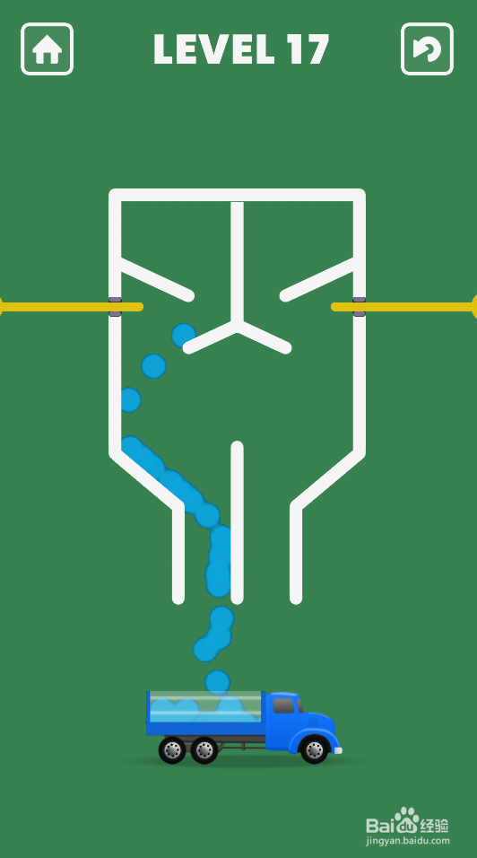 Water Fall（Deluxe）的Level 17如何通过?