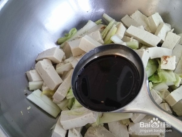 大白菜炖豆腐的做法