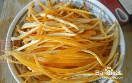 糖渍橙皮丝的攻略