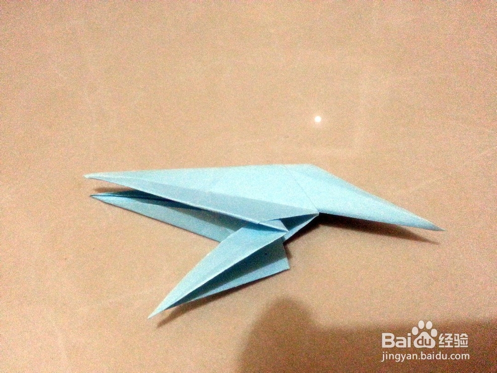 手工折纸小燕子的折法