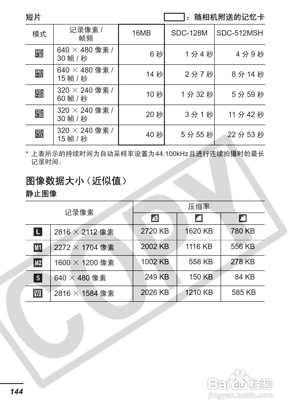 佳能PowerShot S3 IS数码相机使用说明书:[15]