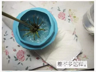 自己动手DIY一个蒲公英透明树脂，好漂亮！