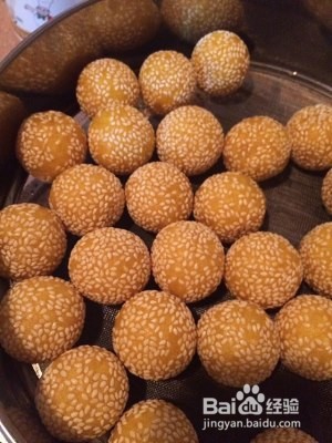 怎么做南瓜芝麻球