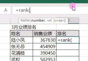如何用Excel表格制作业绩排名表？