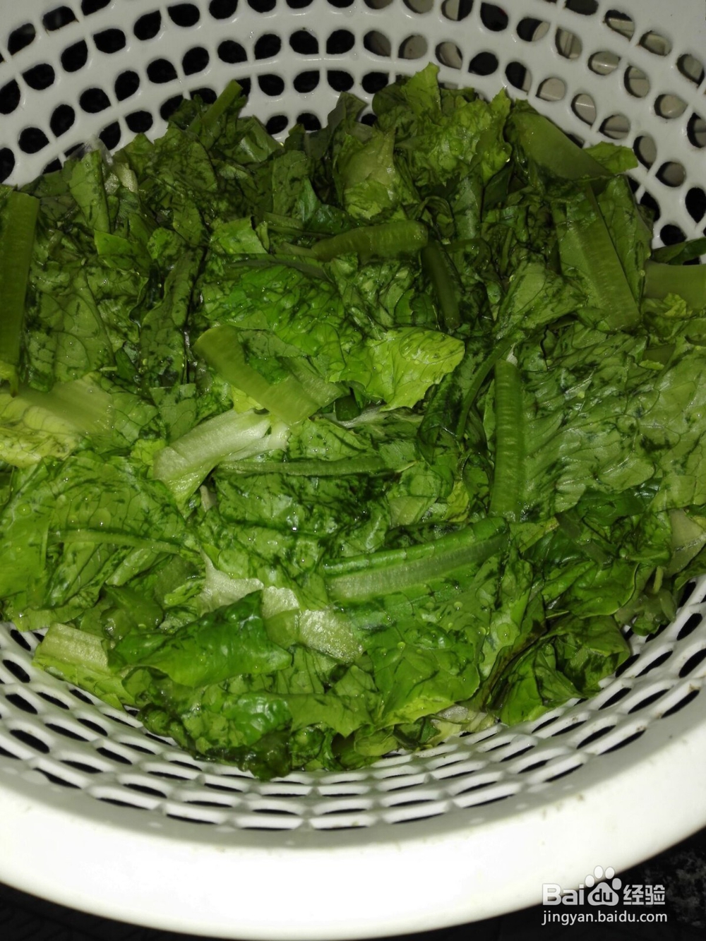 怎样制作素炒生菜