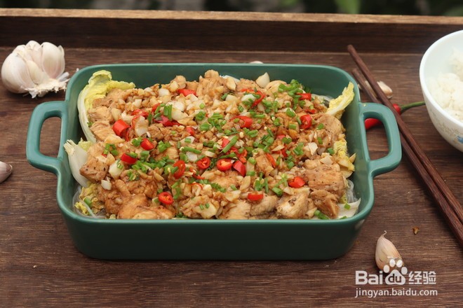 粉丝娃娃菜鸡胸肉