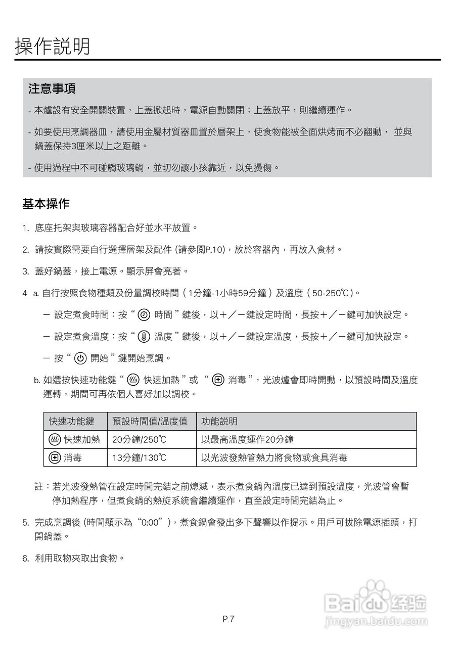 德国宝CKY-288光波万能煮食锅使用说明书:[1]