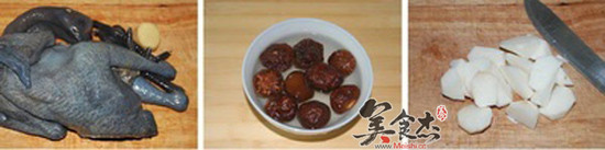 香菇山药炖乌鸡