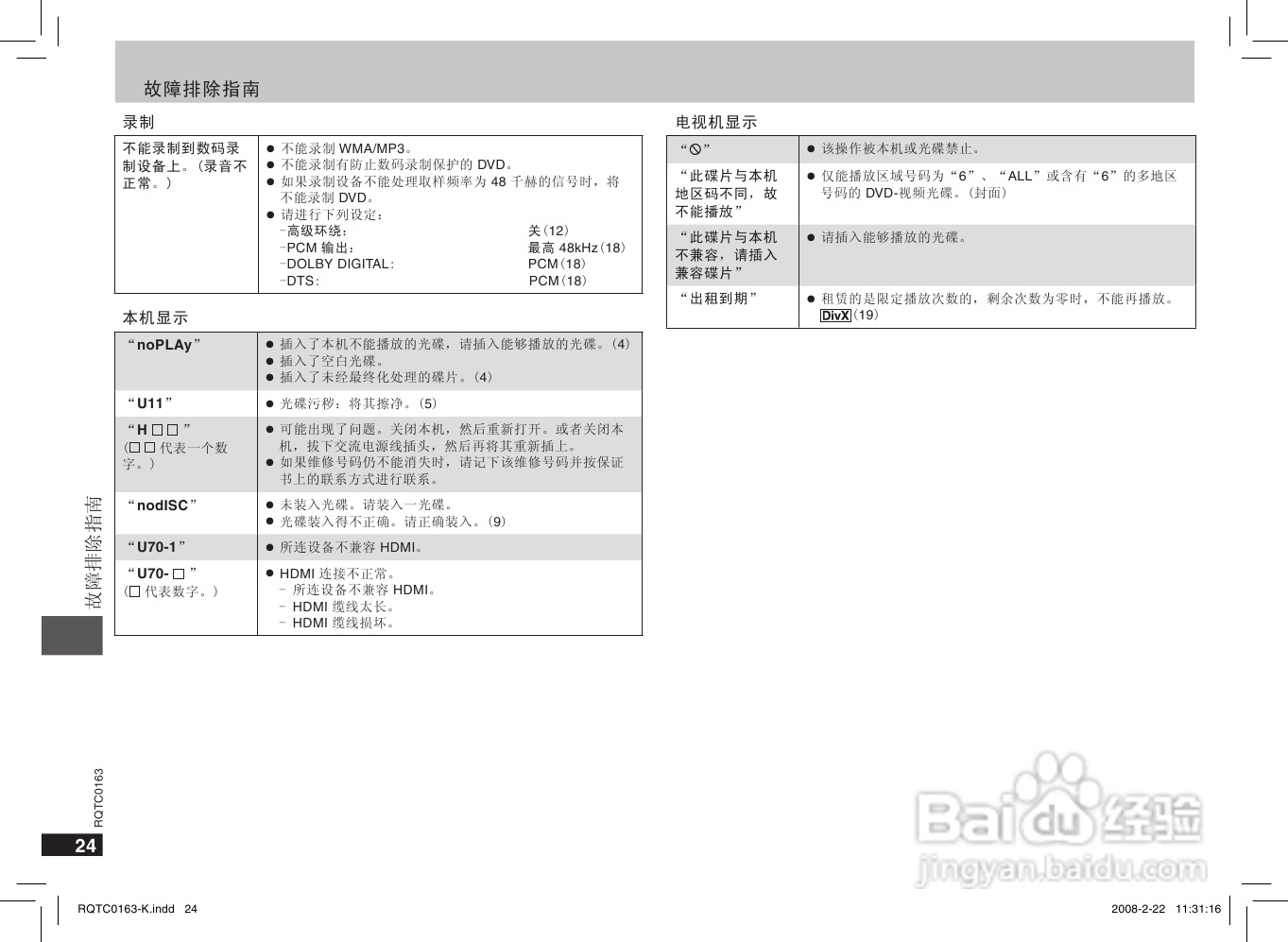 松下DVD-S858 DVD播放机使用说明书:[2]