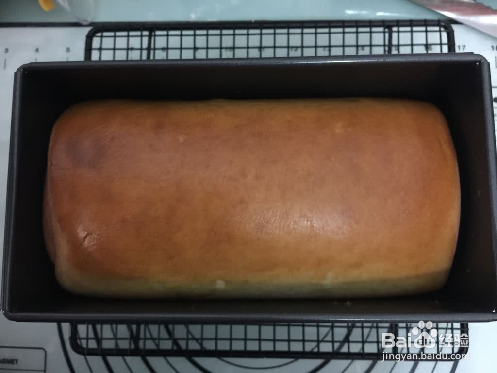 三色蜜豆吐司的做法