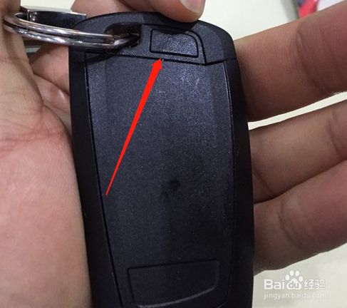 宝马5系车钥匙没电怎么更换电池 百度经验