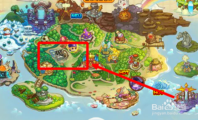 洛克王国怎么看动画片?