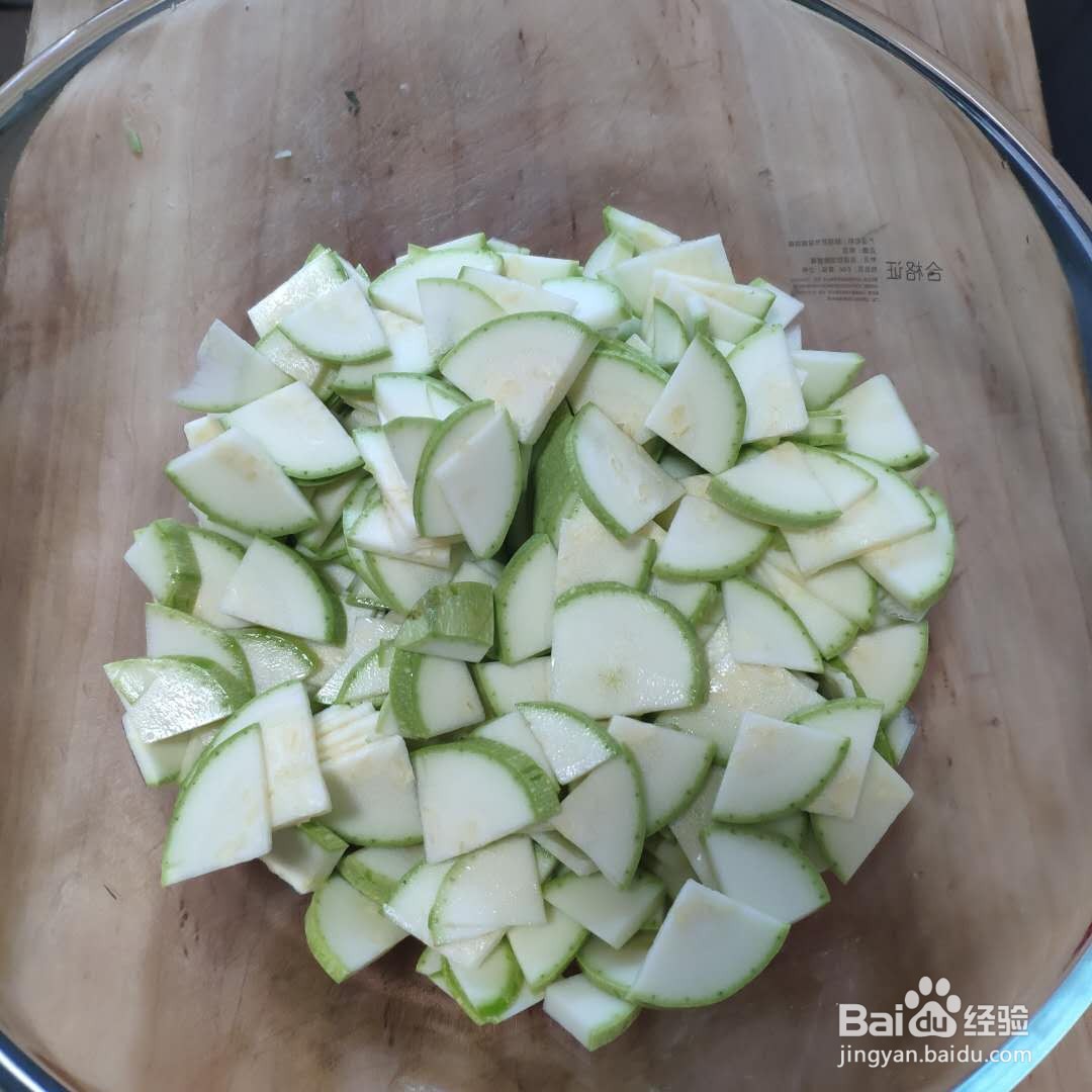 家常快手菜西胡芦炒鸡蛋