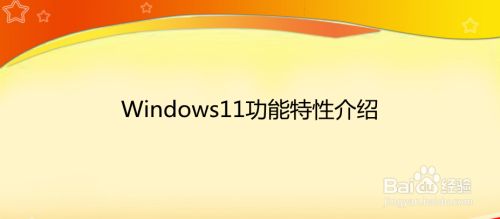Windows11功能特性介绍