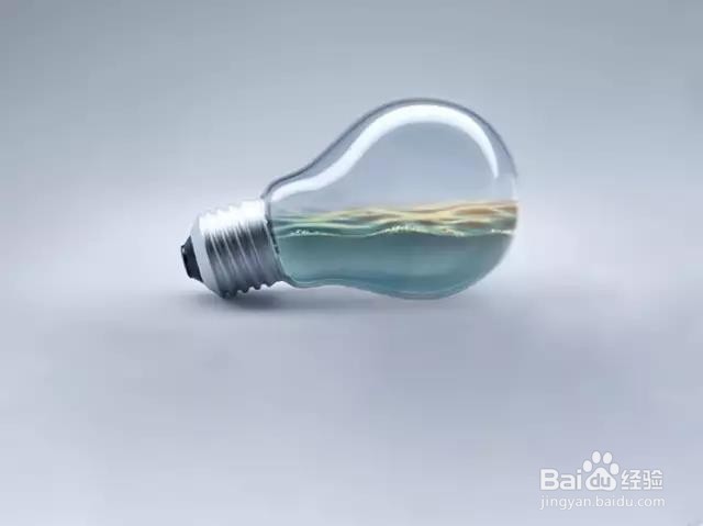 如何用PS合成灯泡中的垂钓者?