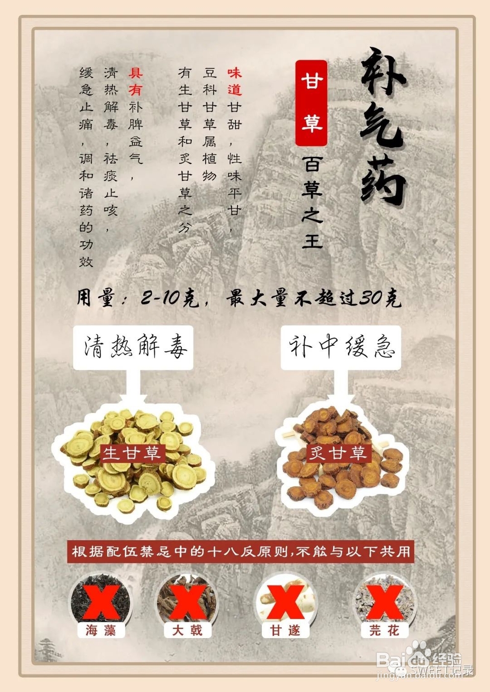 中药甘草是什么,你了解吗?