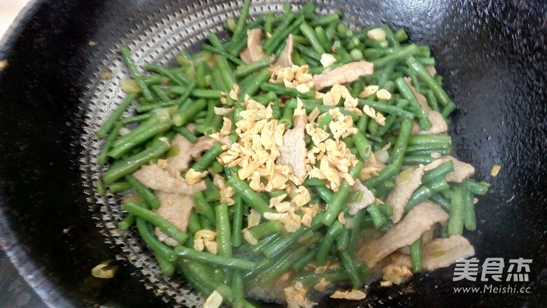肉炒豇豆的做法